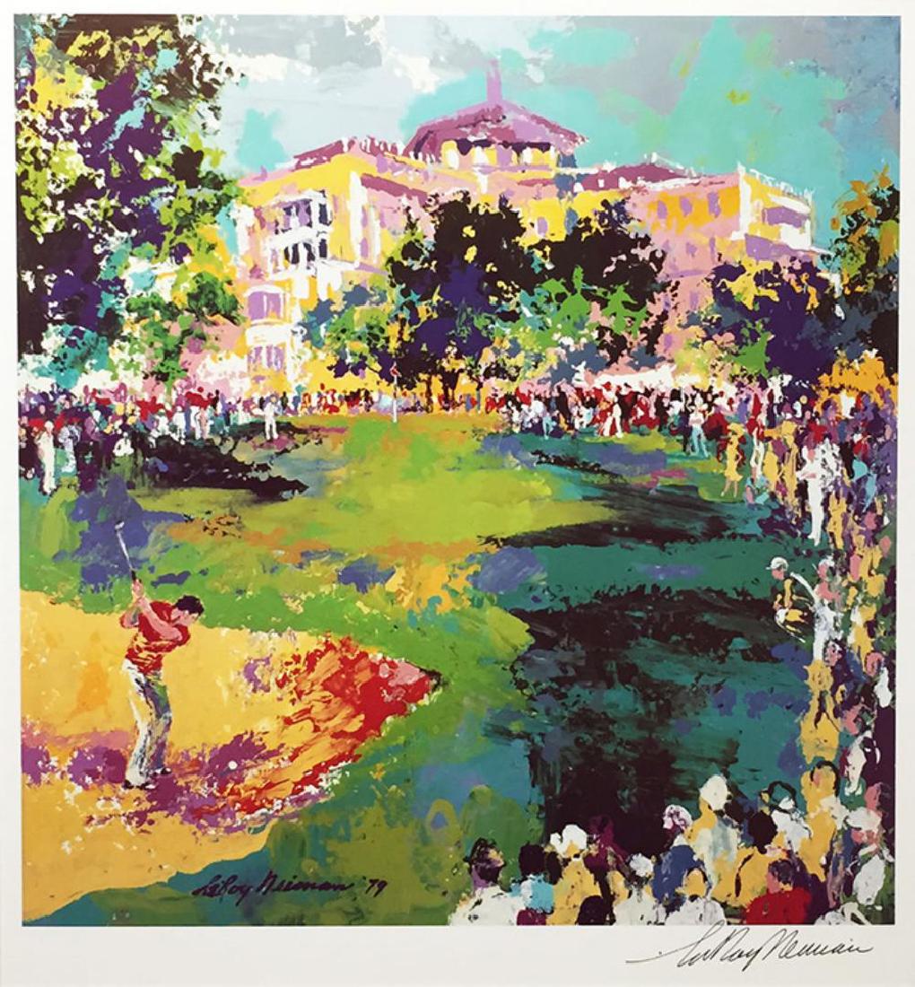 LEROY NEIMAN - "Westchester Golf Classic" hand signed (1 of 1)