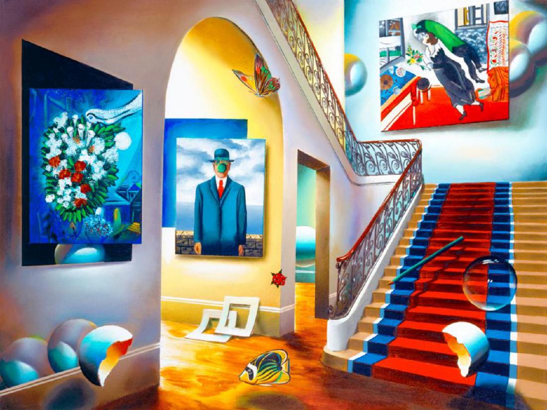 FERJO GICLEE ON CANVAS "COLLECTOR FANTASY" 40" x 30" (1 of 1)