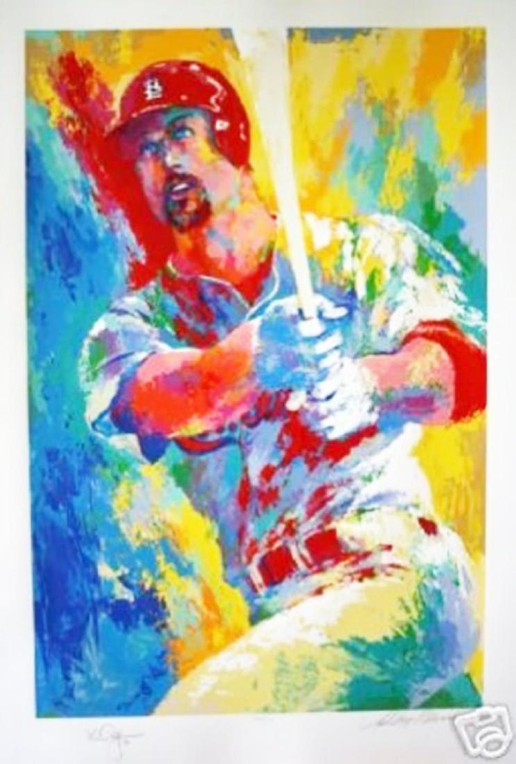 LeRoy Neiman Dble Sign/# "Mark McGwire" serigraph (1 of 1)