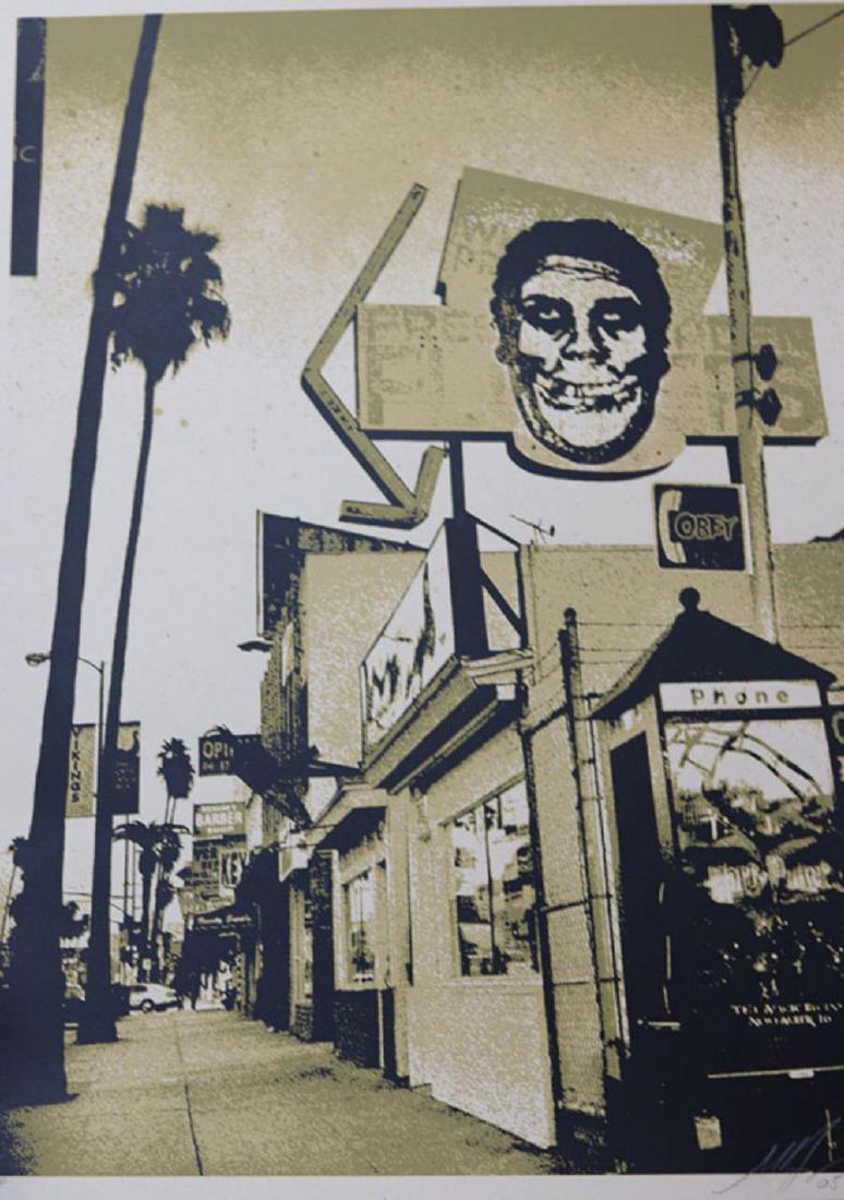 Shepard Fairey, Fiend Skull, Serigraph signed AP 2005 (1 of 2)