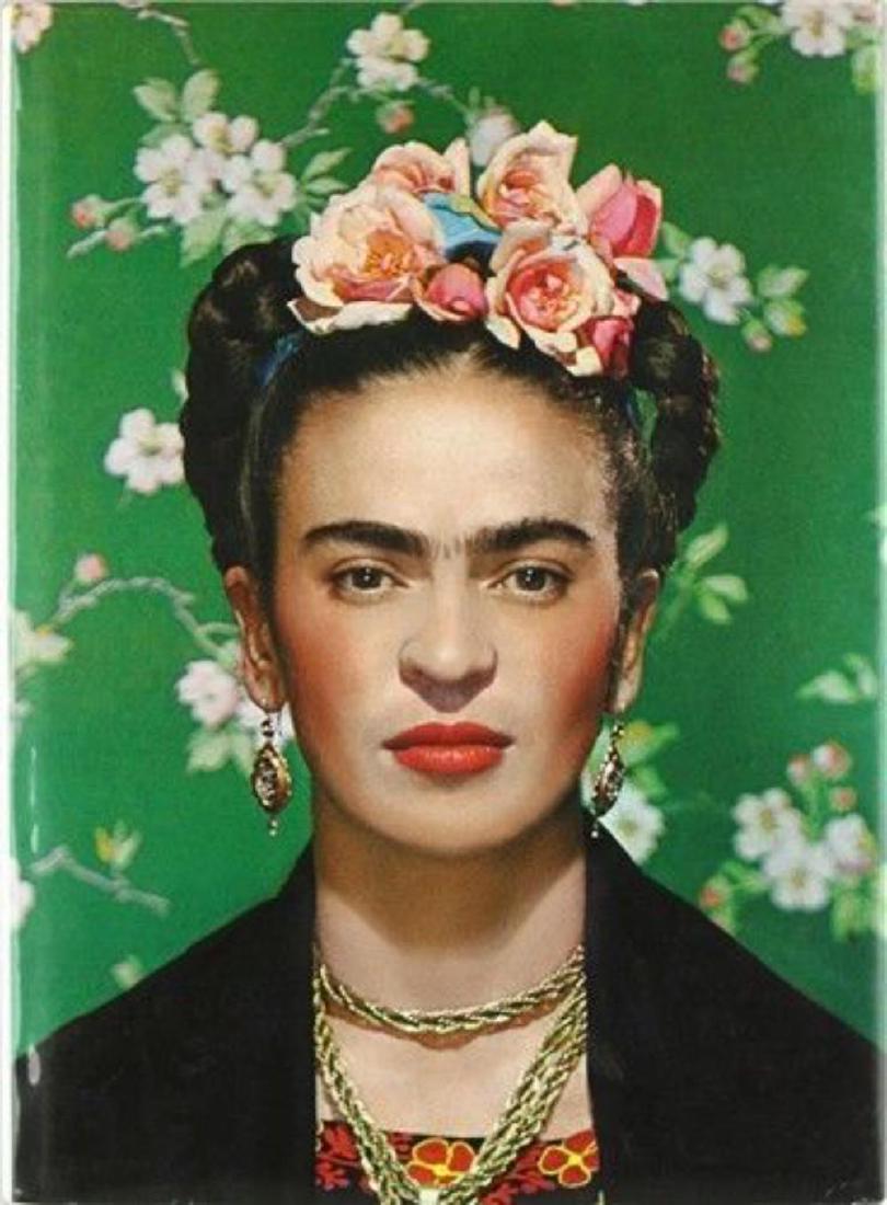 FRIDA KAHLO - SELF PORTRAIT OFFSET LITHOGRAPH 32" X 24" (1 of 1)