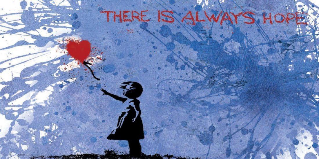 BANKSY OFFSET LITHOGRAPH ON PAPER 24X12 (1 of 1)