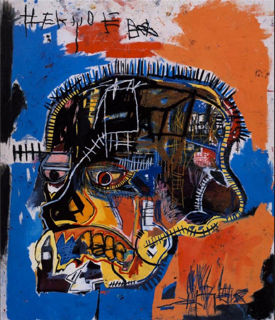Jean-Michel Basquiat, Untitled offset lithograph on (1 of 1)