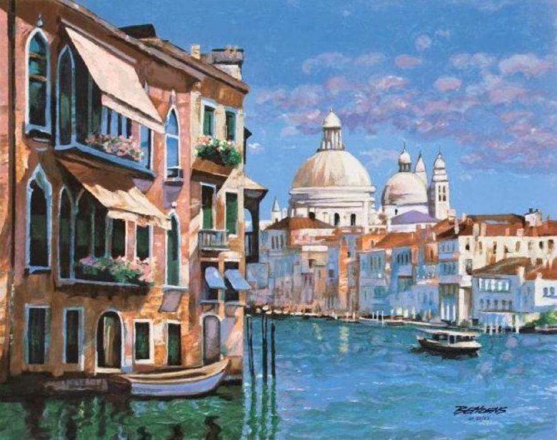 Howard Behrens Serigraph HS/N Hotel Venezia (1 of 1)