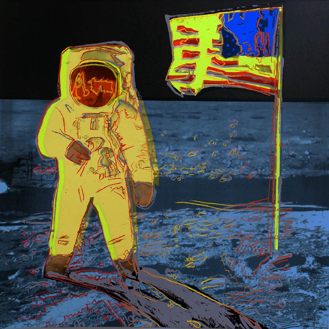 Warhol, Andy, MOONWALK Yellow 1987,Silkscreen, Proof (1 of 2)