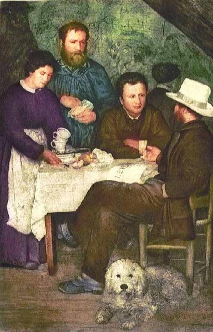 Renoir LA CABARET DE LA MERE ANTHONY â€“ Etching (1 of 1)