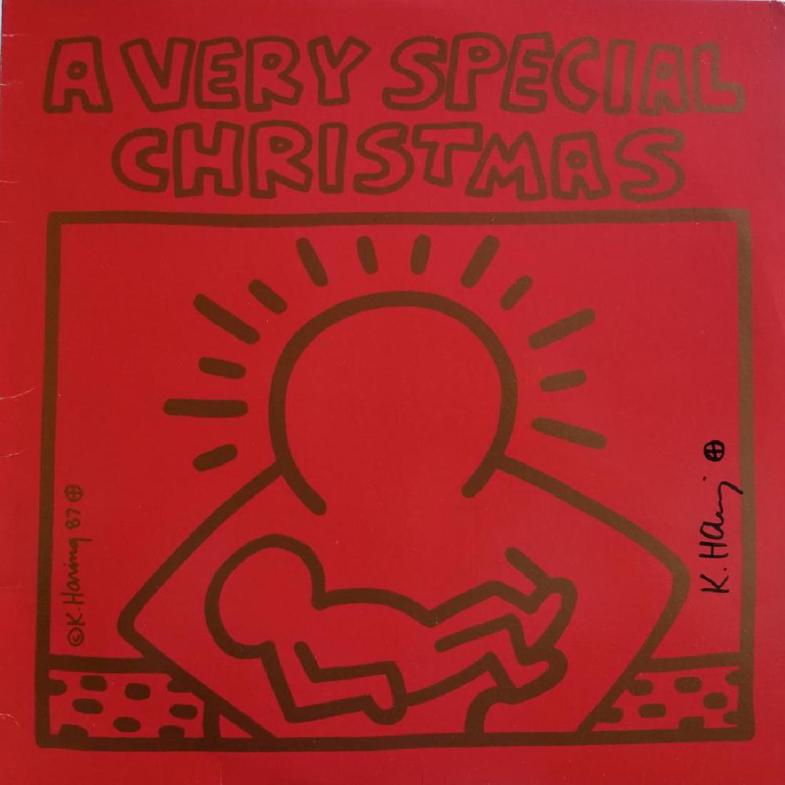 A Very Special Christmas 1987 Signed Keith Haring (1 of 3)