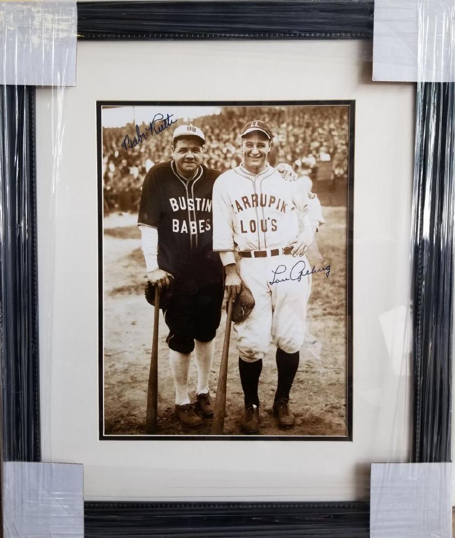 Babe Ruth & Lou Gehrig - Bustin Babes Faxsim. Signed (1 of 1)