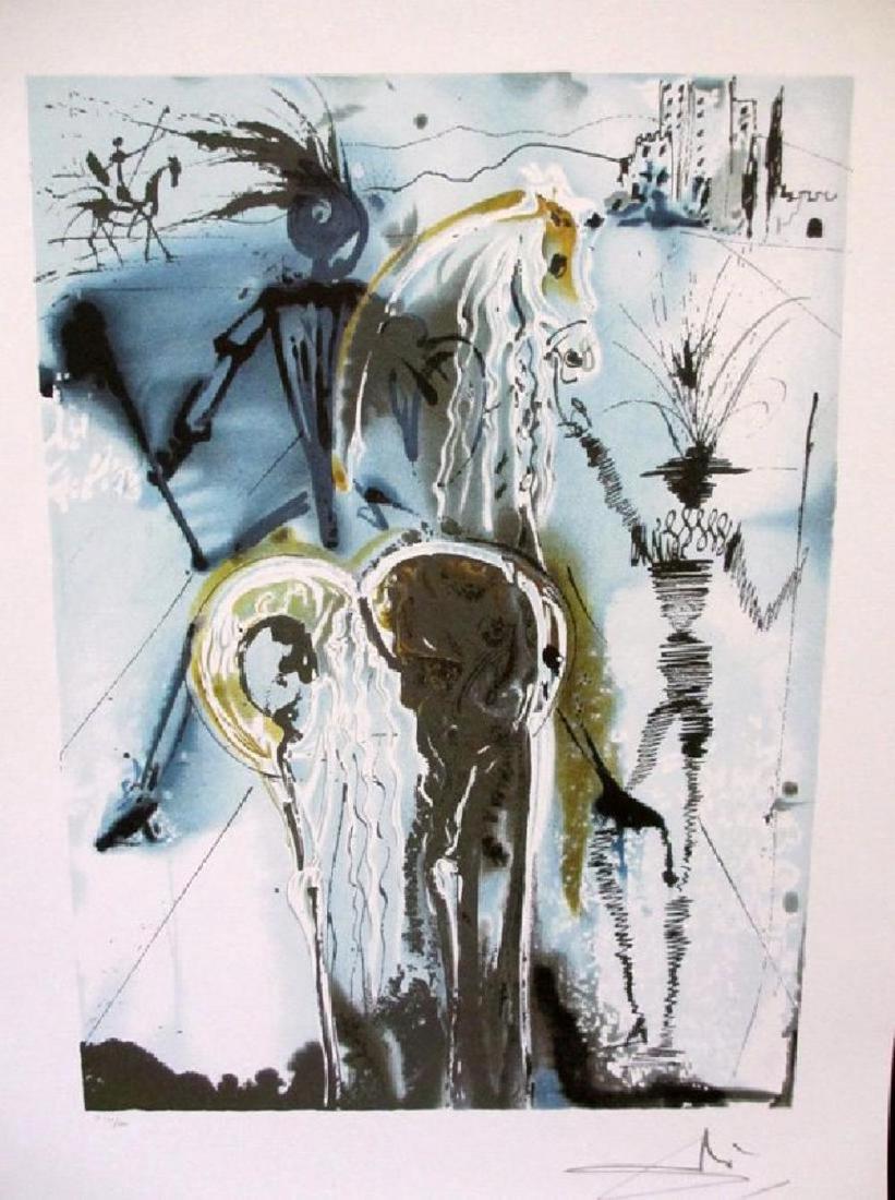 Salvador Dali "DON QUICHOTTE" Limited Ed. Lithograph (1 of 1)