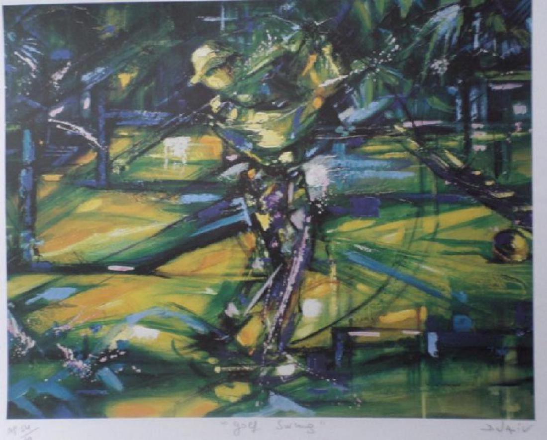 Duaiv(French) "Golf Swing" HS/N Lithograph (1 of 1)