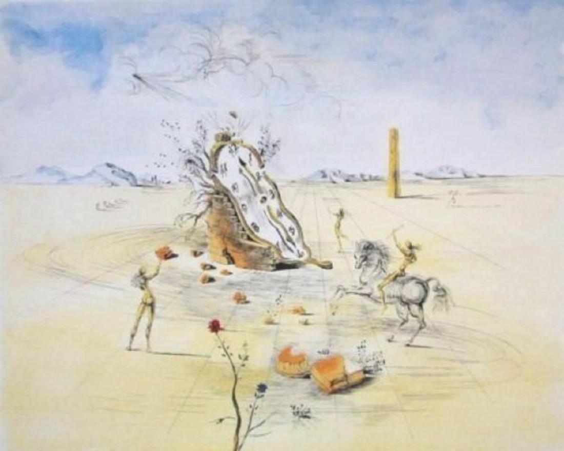 Salvador Dali "Cosmic Horseman" L/E Lithograph (1 of 1)