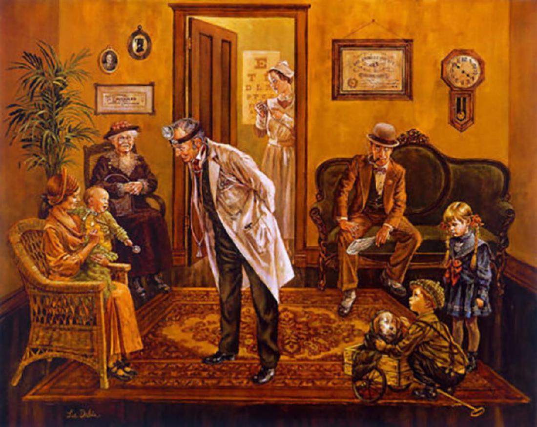 Lee Dubin "DOCTOR'S OFFICE" Collotype HS/N (1 of 1)