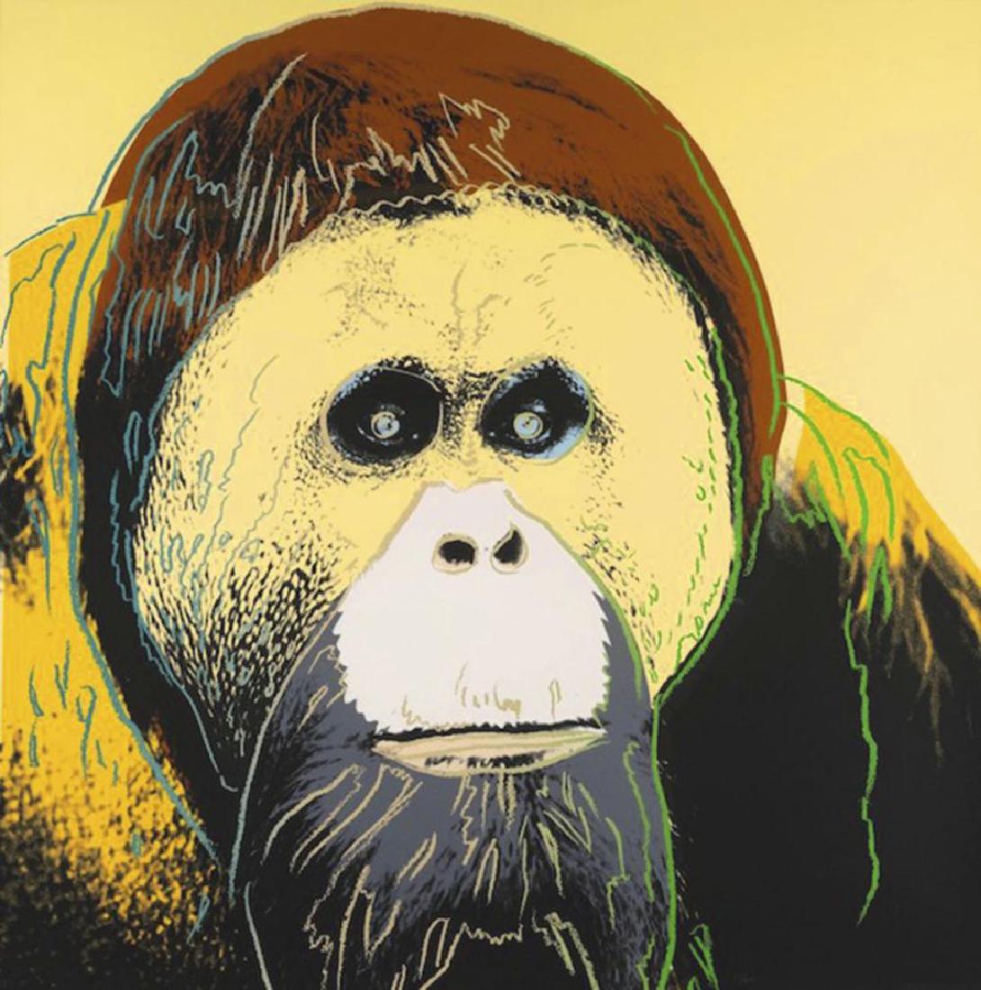 Warhol, Andy Endangered Species Orangutan Silkscreen (1 of 1)