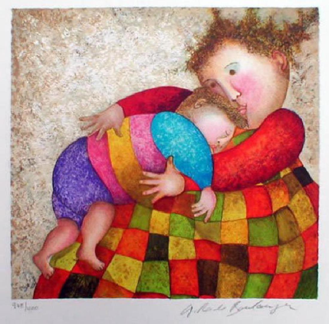 Boulanger ninos suite of 4 lithographs hand signed/no.: GRACILA RODO BOULANGER NINOS SUITE OF 4 PCS: LES BELLES ANNEESAMOUR TENDRESSEMUSIQUE POUR LES YEUXPREMIERS COMPAGNONS Up for sale is this set of 4 Limited Edition Hand Signed (bottom right) and Number