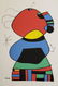 Joan Miro, "Woman with Three Hairs" Original Lithograph