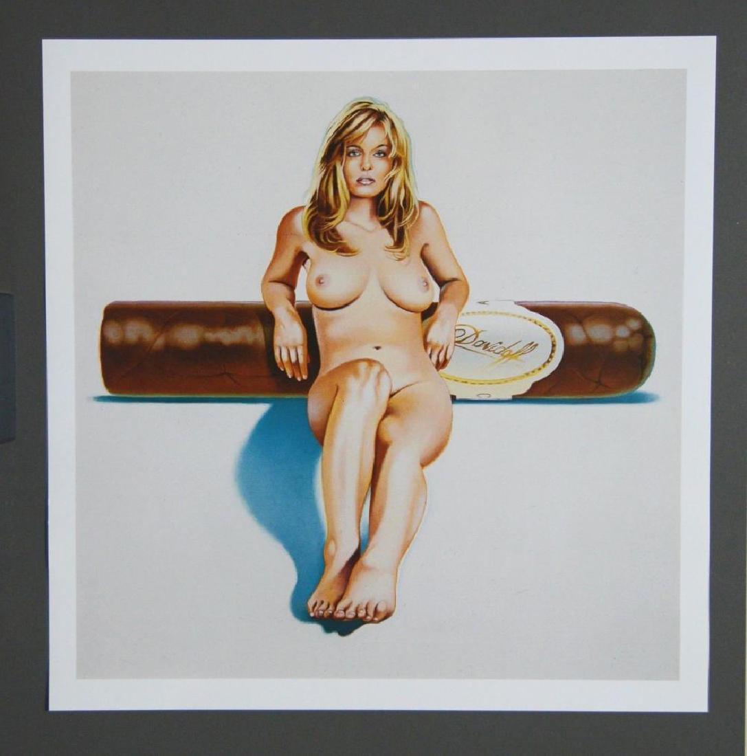 MEL RAMOS, Hav-a-Havana # 4 LITHOGRAPH FRAMED: MEL RAMOS, Hav-a-Havana # 4 LITHOGRAPH FRAMED PAPER SIZE: 48 x 48 cm YEAR: 2000