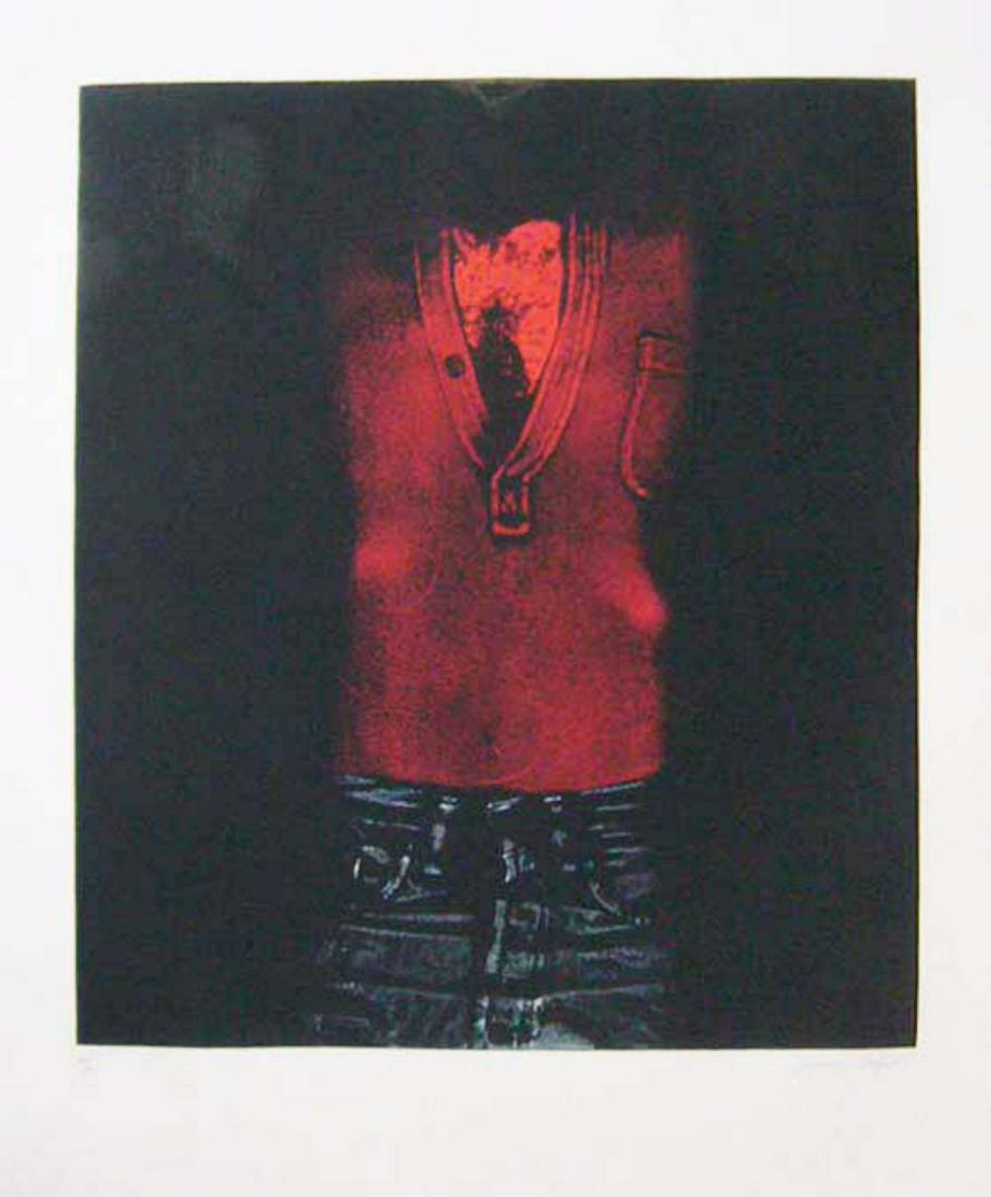 George Segal "Man in red shirt ; Front view" Original: George Segal "Man in red shirt ; Front view" Original Aquatint Hand Signed & Numbered by Artist Image Size 63.0 x 55.0 cm Paper Size 99.0 x 70.0 cm Edition Size XX/51 Year Produced 1975