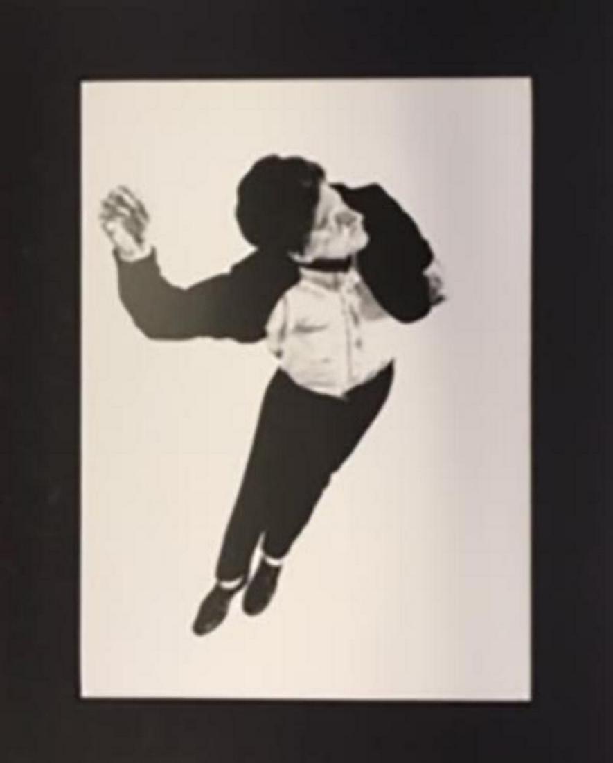 ROBERT LONGO Men In The Cities, Lithograph 1986: ROBERT LONGO, Vintage portfolio catalogue printed in Japan 1986 on quality paper. 11x14 inches matted size