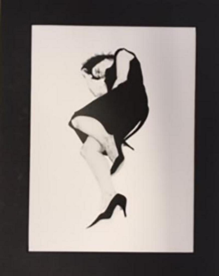 ROBERT LONGO Men In The Cities, Lithograph 1986: ROBERT LONGO, Vintage portfolio catalogue printed in Japan 1986 on quality paper. 11x14 inches matted size