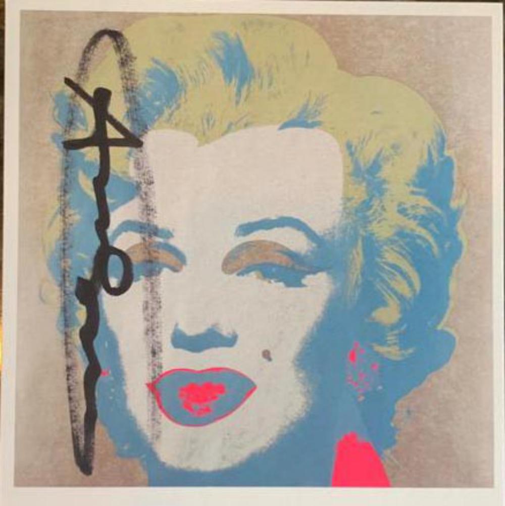 Andy Warhol, Marilyn Monroe Invitation 1967 hand signed: Andy Warhol, Marilyn Monroe 1967 invitation card Hand signed offset lithograph printed in colors, from the edition of an unknown size Paper Size: 4.1/8 x 5.7/8 inch, (10.5 x 15 cm) Images Size: 4.1/8