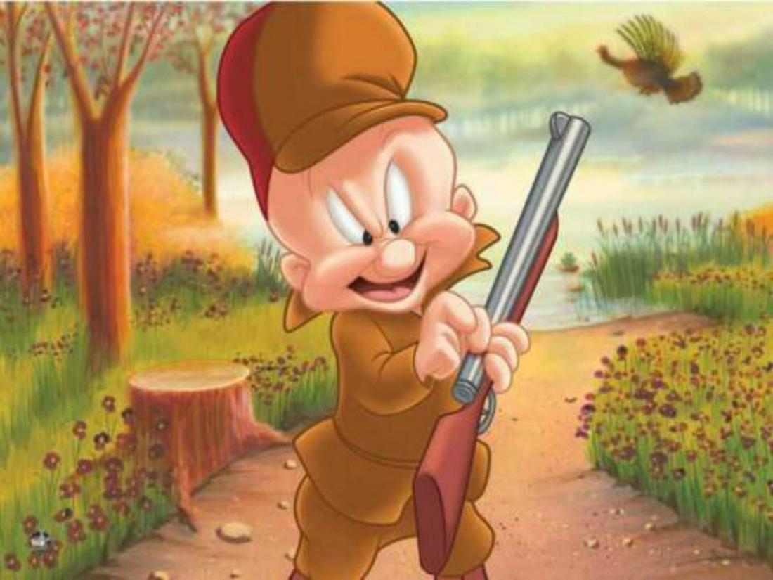 Warner Bros. "Turkey Hunting Elmer" limited edition: Limited Edition Giclee on Paper entitled "Turkey Hunting Elmer" by WARNER BROTHERS. The piece includes a hologram seal. The number shown on the hologram seal will not be the number that is shipped. Fo