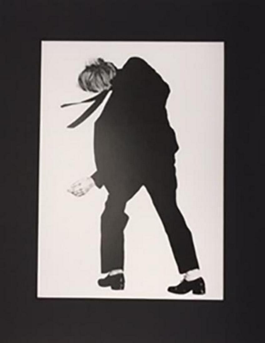 ROBERT LONGO Men In The Cities, Lithograph 1986: ROBERT LONGO, Vintage portfolio catalogue printed in Japan 1986 on quality paper. 11x14 inches matted