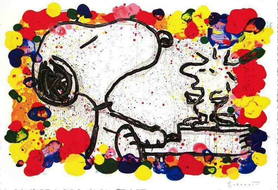 Tom Everhart, "Super Star 2009" Lithograph Signed/No.: "Super Star 2009" By Tom EverhartLimited Edition PrintLithographSize: 30 x 39.5 in Edition: From the Edition of 500Hand Signed : Lower RightCondition: ExcellentNot FramedTom Everhart American Artist: 
