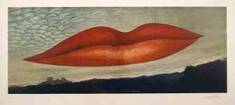 Man Ray L'heure de L'observatorie Les Amoureux Litho: Man Ray-L'heure de L'observatorie Les Amoureux Medium: Offset Lithograph