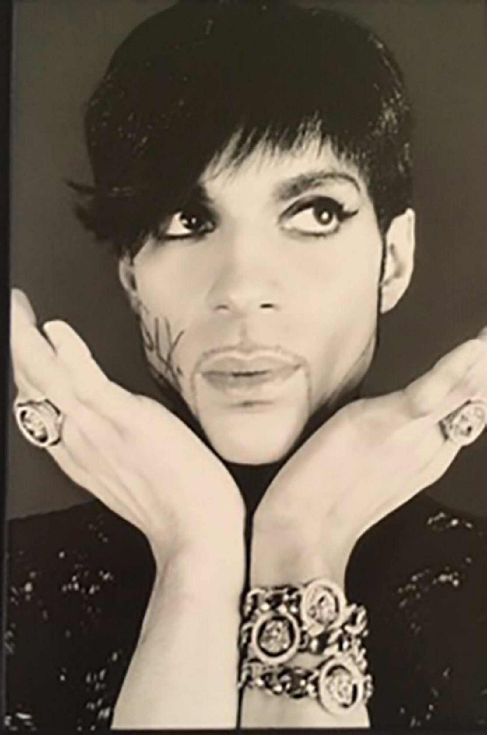 Avedon Prince The Artist Photo Pop Rock Star Musician: Avedon-Prince Medium: Photo litho Note: Dimensions provided include matting