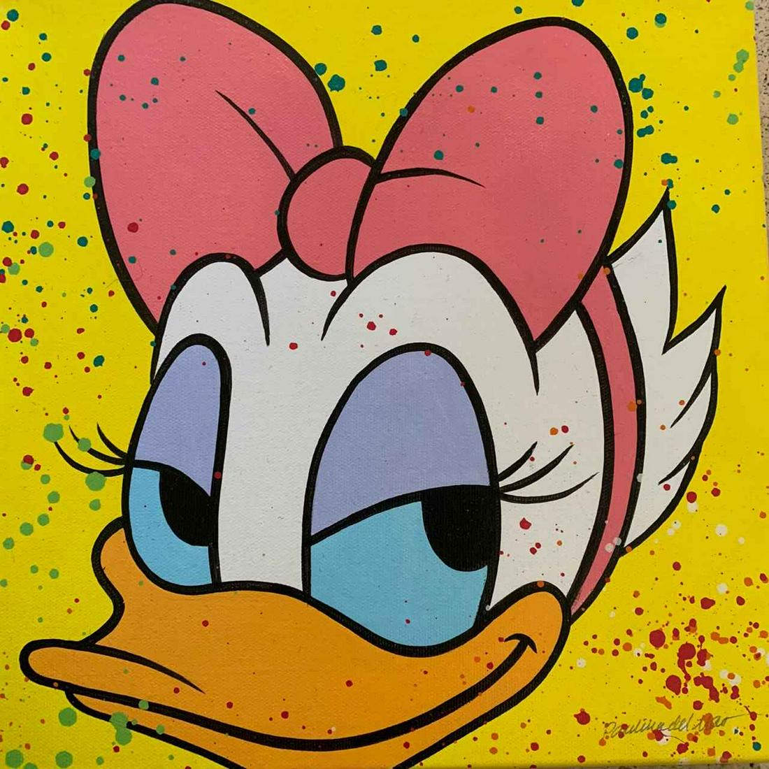Paulina Del Mar Disney Daisy Duck Yellow Original (1 of 1)