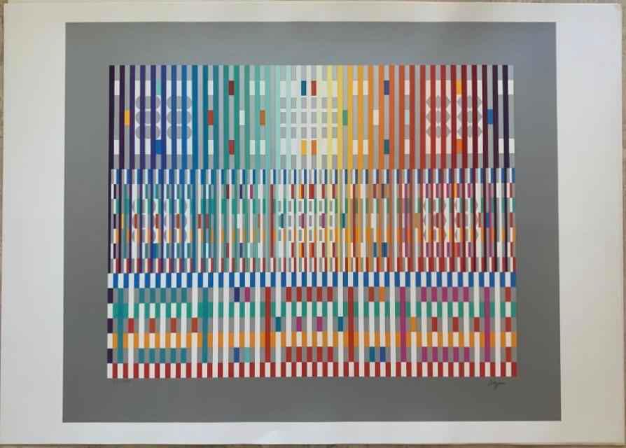 Agam Blessing Light HC Serigraph LE (1 of 1)
