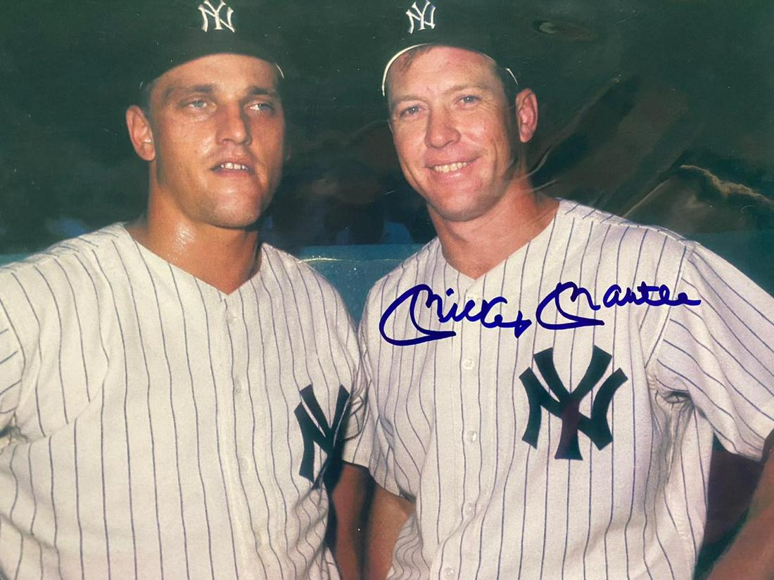 Autographed Mickey Mantle & Roger Maris Photograph (1 of 1)