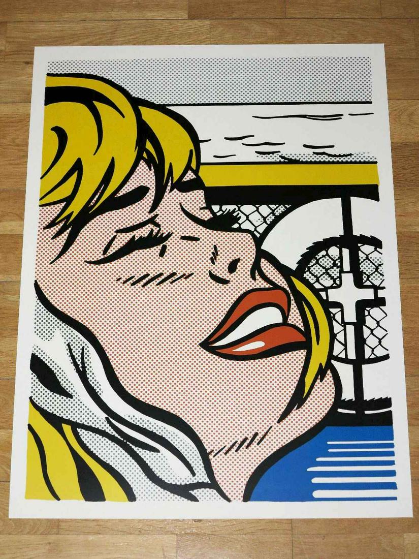 Roy Lichtenstein Shipboard Lithograph (1 of 1)