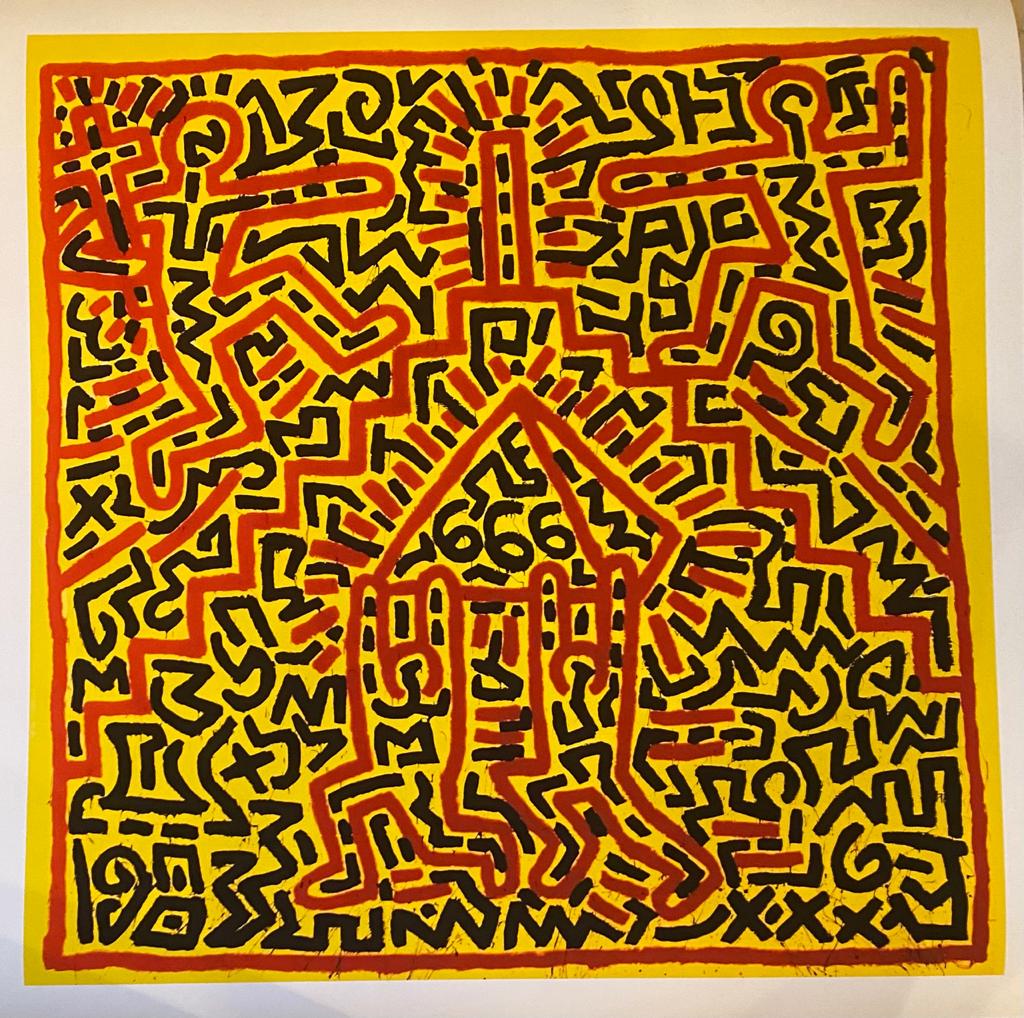 Keith Haring 666 Giclee on Paper (1 of 1)