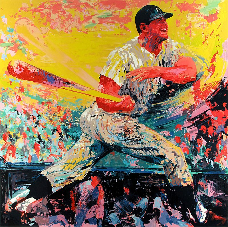 Leroy Neiman - Mickey Mantle H/S LE Serigraph (1 of 1)