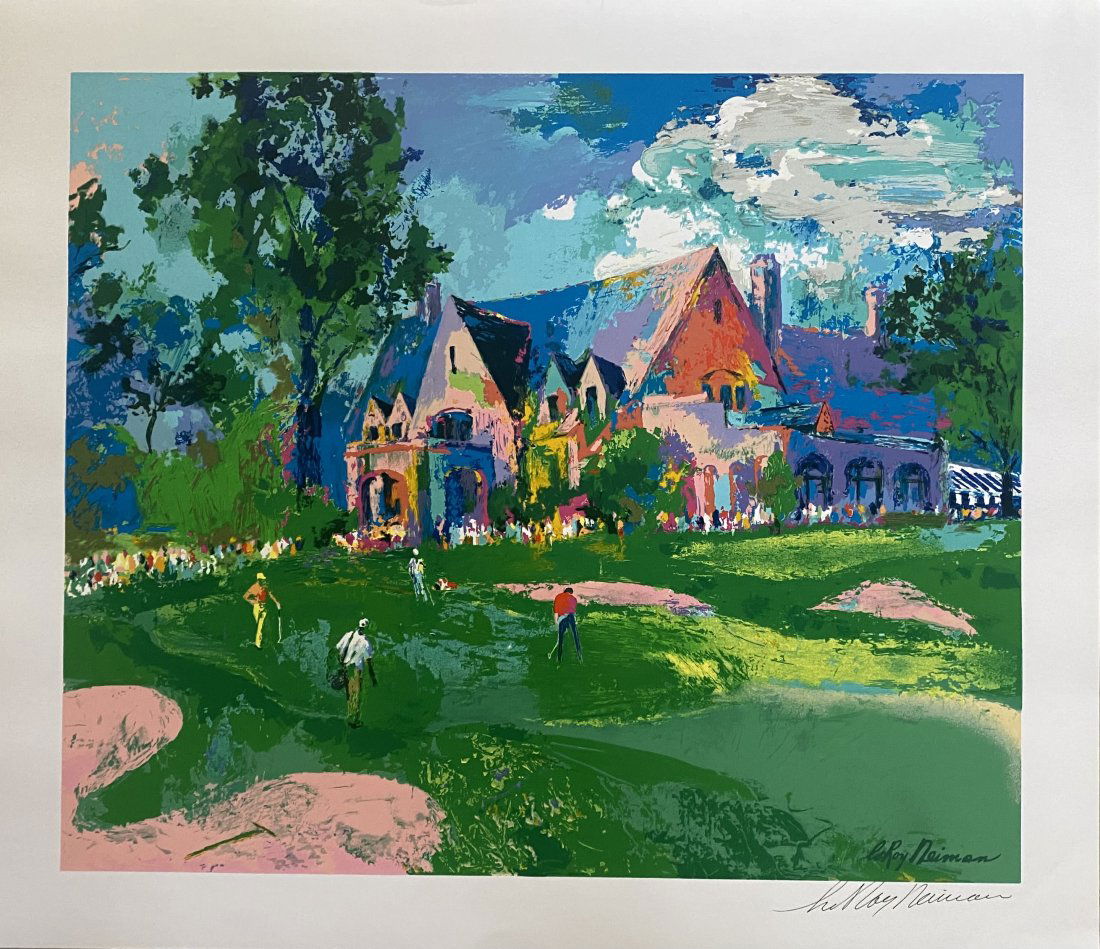 Leroy Neiman "Winged Foot" Hand Signed Serigraph (1 of 1)