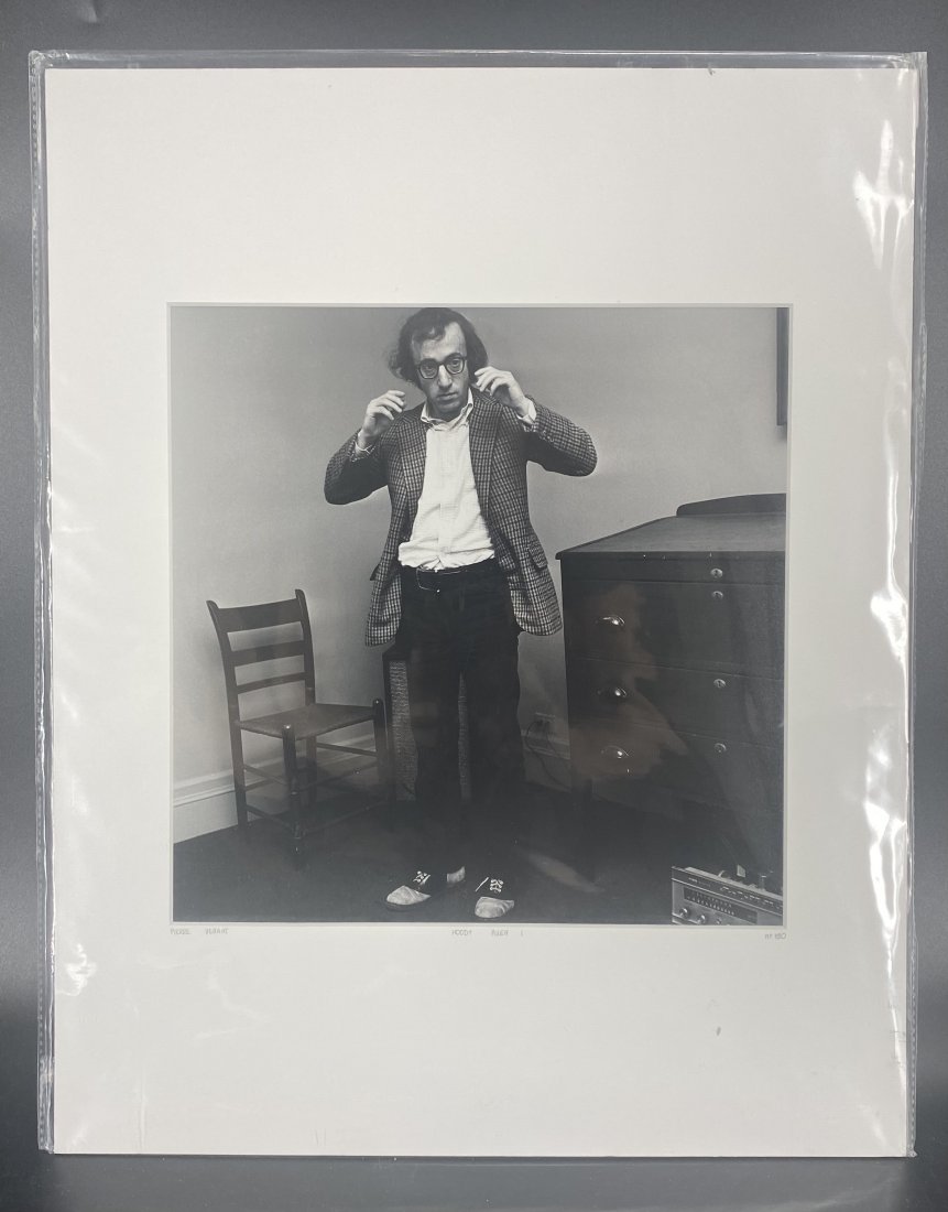 Pierre Venant Woody Allen I Photograph L/E COA Numbered (1 of 2)