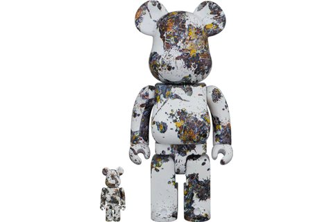 Bearbrick Jackson Pollock Studio (Splash) 100% & 400% (1 of 2)