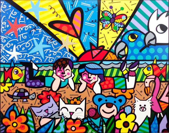 Romero Britto In the Park (1 of 1)