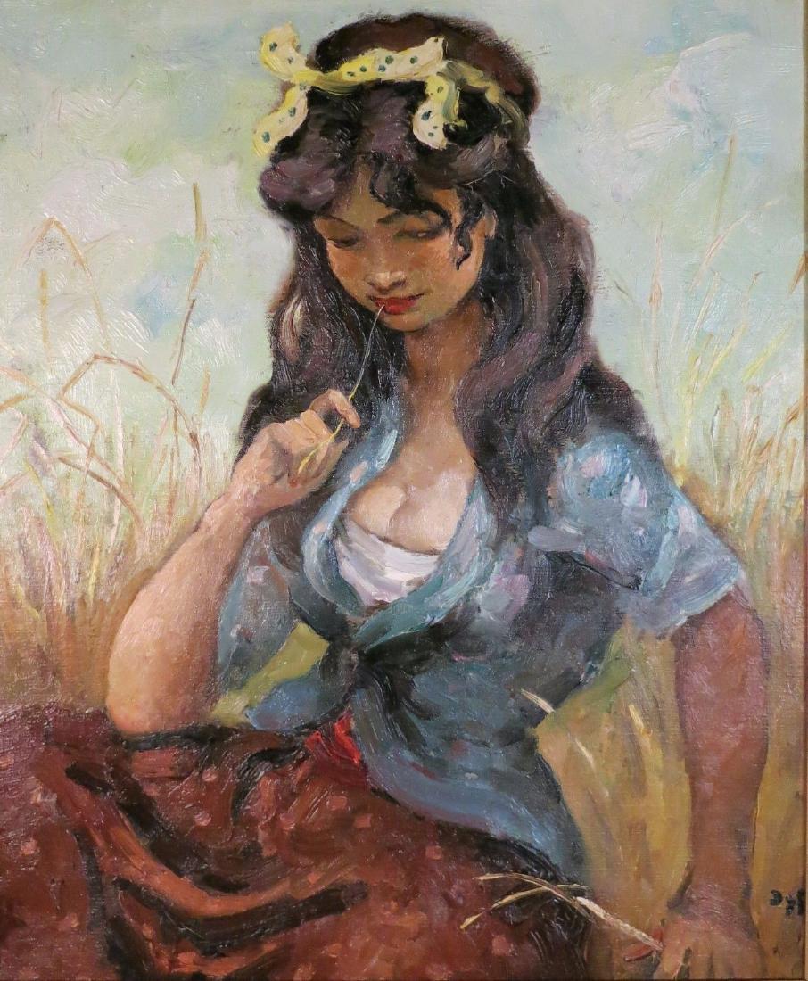 Original Marcel Dreyfus Dyf Oil Painting from Findlay (1 of 4)