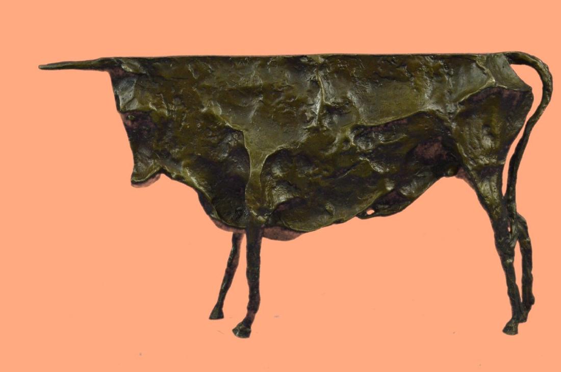 Rare Sculpture Modern Abstract Art Bull by Picasso Hot (1 of 5)