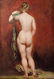 Standing Female Nude Oil Painting