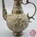 Chinese Antique Brass Wine Pot With Dragon & Phoenix - 2