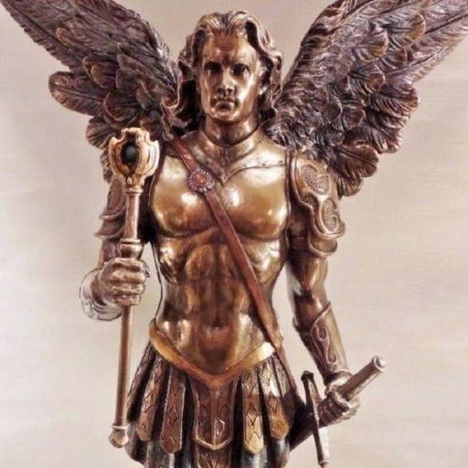 Male With Wings Statue Bronze Angel Statue Sculpture