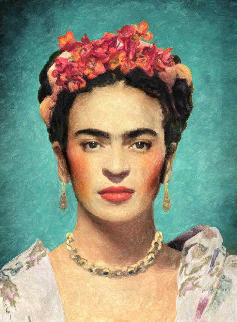 Frida Kahlo Oil Painting