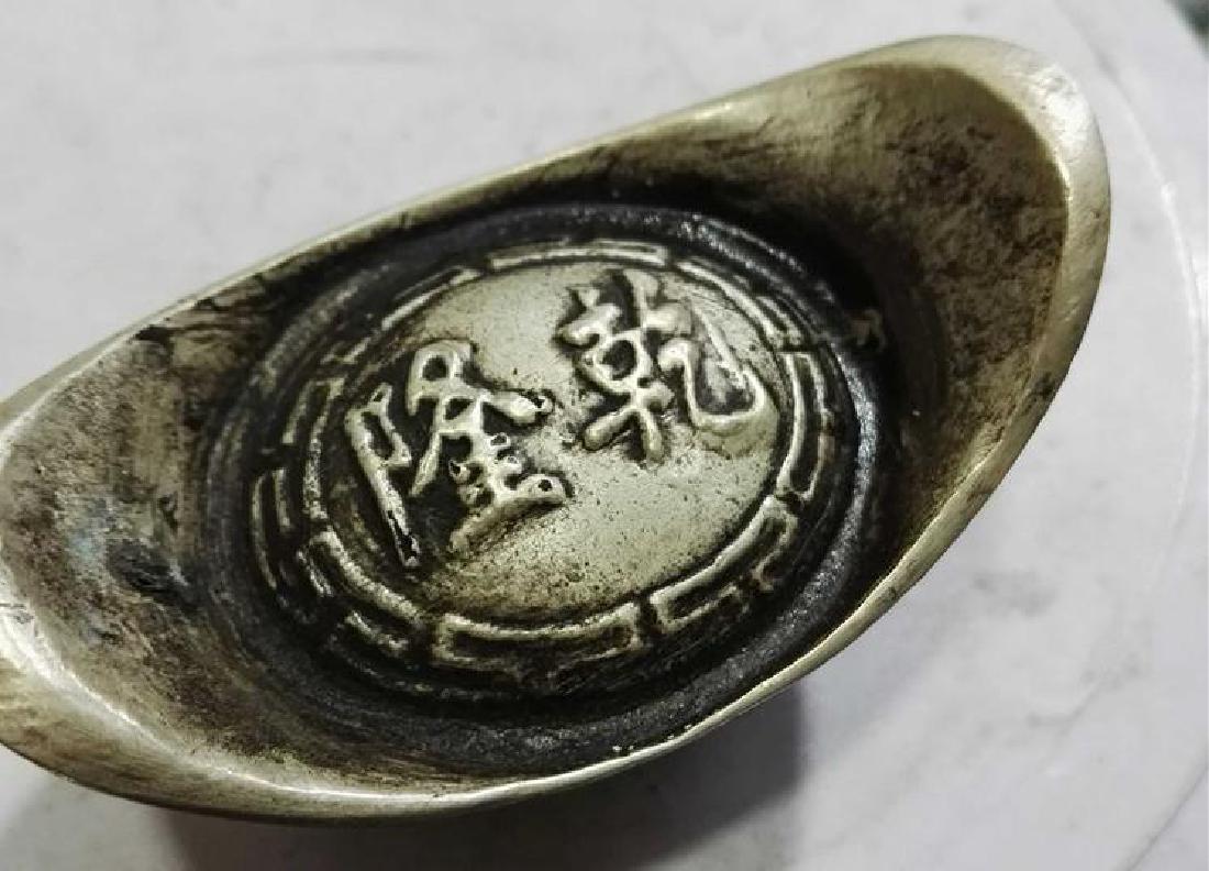 Chinese Qing Dynasty Qianlong Time Copper Yuan Bao (1 of 5)
