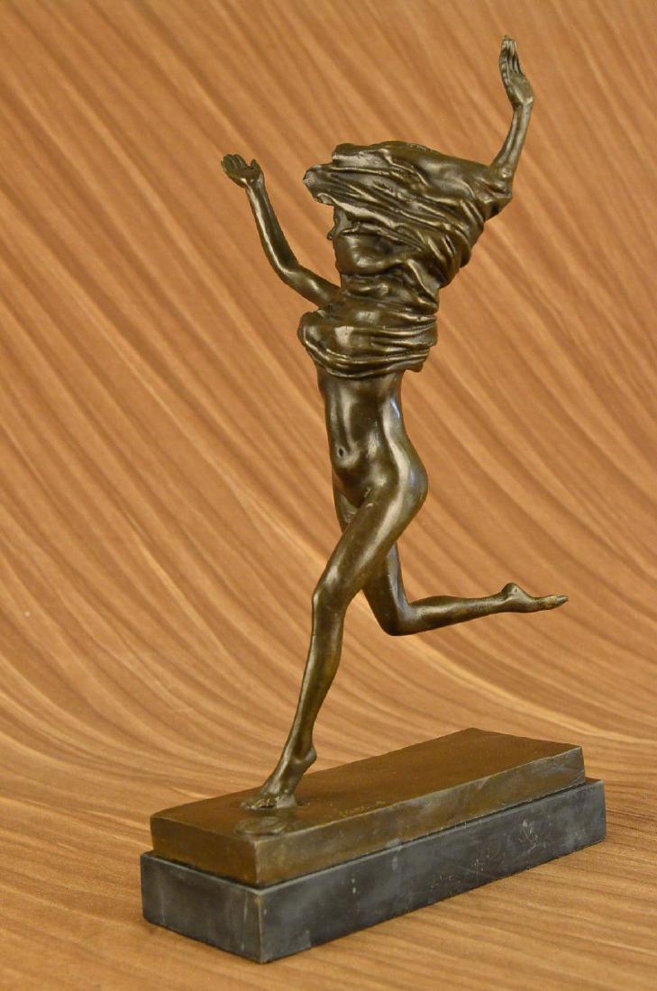 ALFRED-JEAN FORETAY BRONZE ART NOUVEAU NUDE