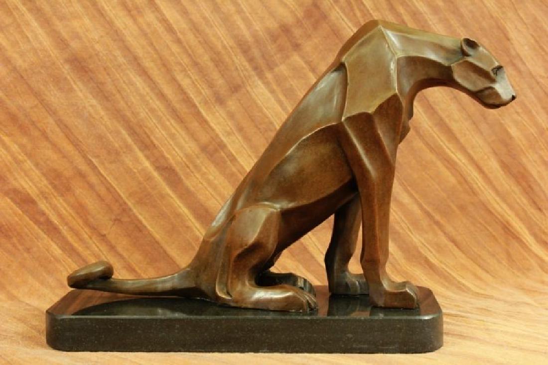 Handcrafted Modern Abstract Jaguar by Henry Moore (1 of 6)