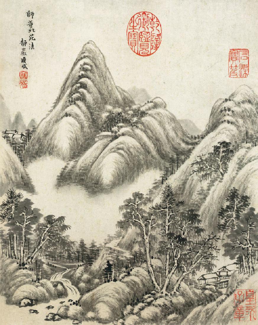 Chinese Qing Dynasty Paintings (12 in 1 Set) (1 of 8)