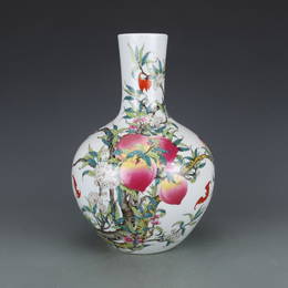 Qian Long colorful bottle